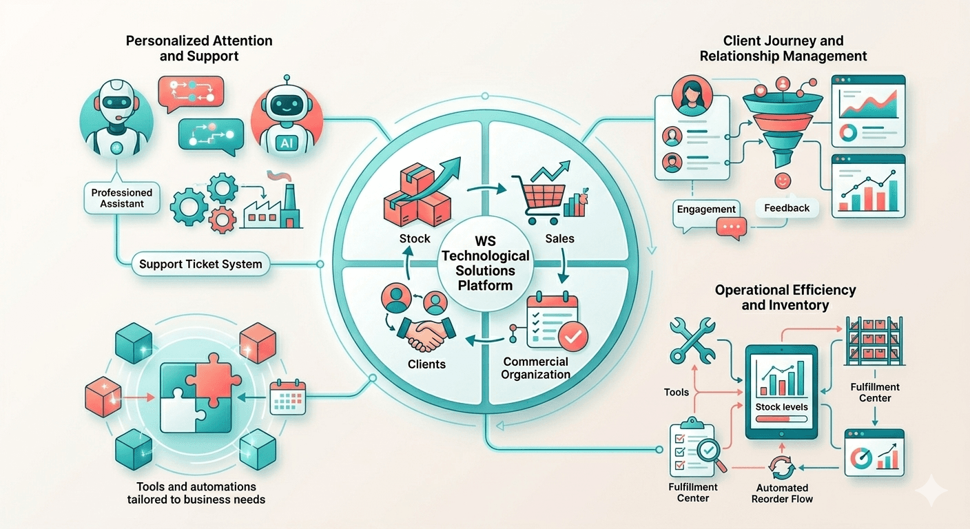 Chatbot inteligente para empresas en accion